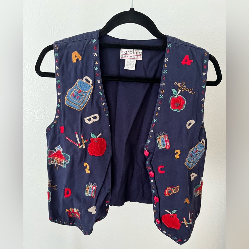 Vintage Teacher Vest